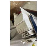 Levolor White Faux Wood Blinds 35x64 - Retail: $45