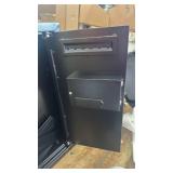 25.6\" Tall Fireproof Wall Safes Between the Studs 16\" Centers, Heavy Duty Combination Lock in Wall Safe with 2 Removable Shelf, Hidden Safe for Money, Jewelry, Document, PassportMissing Key Hole Cov