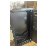 25.6\" Tall Fireproof Wall Safes Between the Studs 16\" Centers, Heavy Duty Combination Lock in Wall Safe with 2 Removable Shelf, Hidden Safe for Money, Jewelry, Document, PassportMissing Key Hole Cov