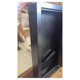 25.6\" Tall Fireproof Wall Safes Between the Studs 16\" Centers, Heavy Duty Combination Lock in Wall Safe with 2 Removable Shelf, Hidden Safe for Money, Jewelry, Document, PassportMissing Key Hole Cov