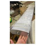 FAITHSAIL Dimmable 4FT LED Flush Mount Kitchen Light Fixtures, 50W 5600lm, 1-10V Dimmable, 4000K, 4 Foot LED Kitchen Lighting Fixtures Ceiling for Craft Room, Laundry, Fluorescent Replacement - Retail