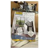 AUGO Magnetic Screen Door - Self Sealing, Heavy Duty, Hands Free Mesh Partition Keeps Bugs Out - Pet and Kid Friendly - Patent Pending Keep Open Feature - 38 Inch x 81 Inch - Retail: $30