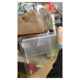 Weysat Acrylic Brochure Holder Wall Mount Rack Acrylic Magazine Literature Holder Display Stand Business Tri Fold Clear 9 Pockets Pamphlet Display Plastic Flyer Wall Mount Slots(1 Pcs) - Retail: $55