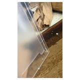 Weysat Acrylic Brochure Holder Wall Mount Rack Acrylic Magazine Literature Holder Display Stand Business Tri Fold Clear 9 Pockets Pamphlet Display Plastic Flyer Wall Mount Slots(1 Pcs) - Retail: $55