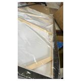 KLAKLA Living Room Wall Art - Black and White Wall Decor Large Picture Landscape Black and Gold Tree Artwork for Walls Frame Canvas Bedroom Office Home Decor 58x29 Inches - Retail: $170