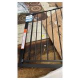 29.5-40.5\" Baby Gate for Stairs, Dog Gate for Doorways, Walk Thru Auto Close Metal Baby Safety Gate for The House, Stairs and Doorways, Child Gate Pressure Mounted, Pet Gate for Dog Indoor - Black - 