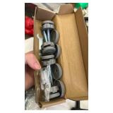 29.5-40.5\" Baby Gate for Stairs, Dog Gate for Doorways, Walk Thru Auto Close Metal Baby Safety Gate for The House, Stairs and Doorways, Child Gate Pressure Mounted, Pet Gate for Dog Indoor - Black - 