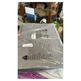 Lifewit Shoe Storage Organizer for Closet Fits 12-16 Pairs, Fabric Large Shoe Box Storage Containers with Clear Cover, Foldable Bins Fit for Boots Heels Sneakers 17\"(L) x 17\"(W) x 12.5\"(H) 2 Pack G