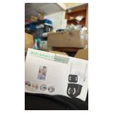 PTZ WiFi Outdoor security wireless 2X3MP Dual Lens Linkage Human Detect Pan tilt Digital zoom Auto Tracking Home Surveillance Camera Two way audio color night vision ICsee with 3M cable to yr outlet -