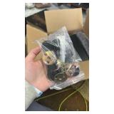 TURSTIN Set of 8 Furniture Legs 8 Inch Square Solid Wood Couch Legs Replacement Sofa Legs Mid Century Furniture Feet for Armchair Bed Dresser Cabinet Include Installation Hardware, Black - Retail: $45