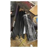 Vertical Narrow Tall Shoe Rack for Front Door Entrance,10 Tiers Sturdy Metal Shoe Rack Organizer for Closet Entryway, Storage Shelf, Space Saving Stackable Shoe Tower - Retail: $20