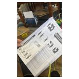 Vertical Narrow Tall Shoe Rack for Front Door Entrance,10 Tiers Sturdy Metal Shoe Rack Organizer for Closet Entryway, Storage Shelf, Space Saving Stackable Shoe Tower - Retail: $20