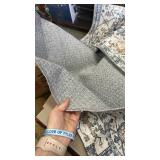 jinchan Area Rug 3x5 Floral Print Doormat for Bathroom Kitchen BedroomNon Slip, Washable Rug, Entryway Door Mat, Indoor, Thin Rug, Vintage, Retro, Boho, Country, Distressed - Retail: $37