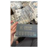 jinchan Area Rug 3x5 Floral Print Doormat for Bathroom Kitchen BedroomNon Slip, Washable Rug, Entryway Door Mat, Indoor, Thin Rug, Vintage, Retro, Boho, Country, Distressed - Retail: $37