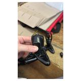 Black Meditation Yoga Statues Set of 3, Resin Zen Yoga Figurines for Bookself, Home Decor, Gifts - Retail: $19