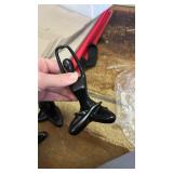 Black Meditation Yoga Statues Set of 3, Resin Zen Yoga Figurines for Bookself, Home Decor, Gifts - Retail: $19