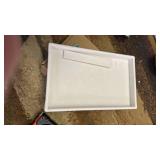 Jenseits 4 Jewelry Organizer Drawer Insert, Stackable Velvet Jewelry Tray Organizer Display Case Storage Containers, Earring Holder Necklace Watch Bracelet Accessary Ring Trays, Gift For Women (Beige)