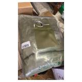 NICETOWN 100% Blackout Curtain Set, Thermal Insulated & Energy Efficiency Window Draperies for Guest Room, Full Shading Panels for Shift Worker and Light Sleepers, Olive Green, 52W x 84L, 2 PCs - Reta