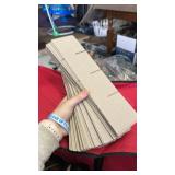 Lambada Christmas Ornament Storage Box, Durable Christmas Storage Container with Adjustable Dividers, Xmas Decorations Organizer, Fits 128 Holiday Ornaments 3 inch, Tear-Proof Fabric (Red) - Retail: $