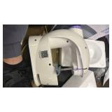 Magicfly Mini Sewing Machine with Extension Table, Dual Speed Portable Sewing Machine for Beginners with Light, Sewing Kit for Household Use, White - Retail: $33