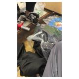 5-Pack Premium Plastic Tablecloth 54in. Round Plastic Table Cover - Black - Retail: $10