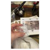 KINLINK 6x8 Picture Frame White Set of 4, Wooden Photo Frames Matted 4x6 with Plexiglass for 4x6 with Mat or 6x8 without Mat for Table and Wall Display - Retail: $20