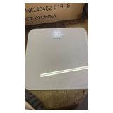 Ovutek Bathroom Scale for Body Weight, Highly Accurate Digital Weighing Machine for People, Upgraded Batteries Included, Compact Size, LED Display, Physician Scale with Sturdy Tempered Glass, 400lb - 