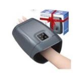 JQX Hand Massager with Heat and Compression, Cordless Electric Hand Massager, 3 Levels Pressure for Finger, Gifts for Women, Men(Grey) - Retail: $50