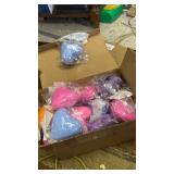 28 Pack Valentines Butter Slime Filled Heart with Fruit Charms Valentines Cards Gifts for Kids Girls Boy Non-Sticky Putty Stress Relief Toy Valentines School Classroom Exchange Party Favor - Retail: $