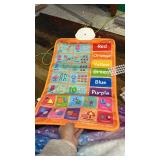 Electronic Alphabet Wall Chart, Talking ABC, 123s, Music Poster, Kids Montessori Toys for Toddlers 2-4, Interactive Educational Toddler Toy, Learning Gift for Age 1 2 3 4 5 Year Old Boys Girls - Green