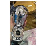 PUR PLUS Vertical Faucet Mount Water Filtration System, Lead-Reducing Filter, Great-Tasting Water, Easy Install, Lasts 100 Gallons, Compatible with Sinks with External Aerators, Chrome - Retail: $37