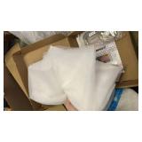 Fomcet Tulle Backdrop Curtains White 30FT X 8FT Tulle Curtains with Lights String Sheer Backdrop Curtain for Parties Wedding Baby Shower Photo Shoot Decorations - Retail: $47