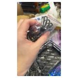 Large Capacity Shower Caddy, Heavy-Duty Adhesive Shower Organizers with Custom Aesthetic Design Soap, No Drilling Corner Shower Shelves, 5 Hooks for Bathroom Accessories, 3 Pack - Retail: $20