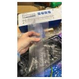 Large Capacity Shower Caddy, Heavy-Duty Adhesive Shower Organizers with Custom Aesthetic Design Soap, No Drilling Corner Shower Shelves, 5 Hooks for Bathroom Accessories, 3 Pack - Retail: $20