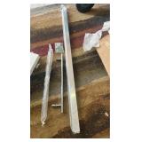 Frameless Pivot Half Shower Door for Bathtub, 1/4\" (6mm) Clear SGCC Tempered Glass Panel with Explosion-Proof Film, 304 Stainless Steel Handle, Can be Installed on Left & Right Side - Retail: $179