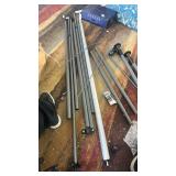 HOMEDEMO Manual Retractable Awning 59\" W x 118\" H,Side Bar 47-59in Patio Awning Retractable Outdoor Sunshade Shelter Height Adjustable Sunsetter Retractable Awning UV Protection for Backyard GardenS