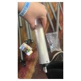 HOMEDEMO Manual Retractable Awning 59\" W x 118\" H,Side Bar 47-59in Patio Awning Retractable Outdoor Sunshade Shelter Height Adjustable Sunsetter Retractable Awning UV Protection for Backyard GardenS