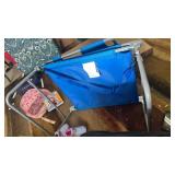 Ostrich Beach Lounge Chair, Folding & Reclining Outdoor Chaise Lounger, Blue - Portable Adjustable Recliner Chair for Lawn, Pool, Patio, Garden, and Yard - Retail: $71