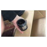 Drafting Chair with Flip-up Arms, Height Adjustable Standing Tall Office Desk Chair with Foot Ring, Ergonomic Swivel Computer Chairs with Rolling Wheels, Grey - Retail: $70