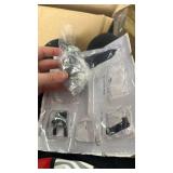 Drafting Chair with Flip-up Arms, Height Adjustable Standing Tall Office Desk Chair with Foot Ring, Ergonomic Swivel Computer Chairs with Rolling Wheels, Grey - Retail: $70