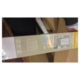 Cordless 1\" Vinyl Mini Blinds for Indoor Windows - Light Filtering Horizontal Window Blinds & Shades, 52\" W x 64\" H, White - Retail: $51