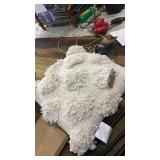 18x18 Barrio Shaggy Dot Fringe Pillow in Ivory - Retail: $36