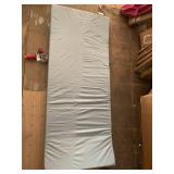 Kingfun Memory Foam Camping Sleeping Pad, CertiPUR-US Camping Mattress Waterproof Roll Up Mattress Guest Bed, Thick Floor Sleeping Mat for Car for Adults with Travel Bag - Retail: $85