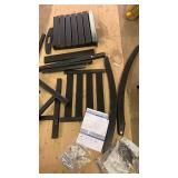 Traditional Black Wooden Porch Rocking Chair - Retail: $120