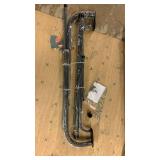 Double Curtain Rod for 28-48 Inches Windows, Blackout Wrap Around Window Curtain Rods, 1-inch Heavy Duty Adjustable Room Darkening Rustic Dual Drapery Curtain Rods for Livingroom, Kitchen, Patio - Ret