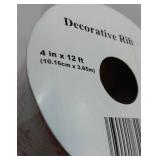 APPEARS NEW - Holiday Snowflake Ribbon Set