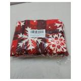 FACTORY SEALED - Buffalo Plaid Snowflake Winter Scarf