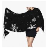 FACTORY SEALED - Snowflake Winter Pattern Cashmere-Style Scarf