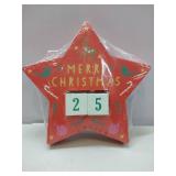 FACTORY SEALED - Star-Shaped Christmas Countdown Calendar