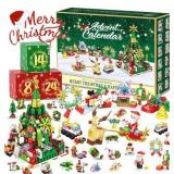 APPEARS NEW - Advent Calendar 2025 - Christmas Countdown Calendars - 24 Days of Surprises withChristmas spirit with string- Gifts for Kids Teens Girls Boys Toddler Party Favors (GREEN)